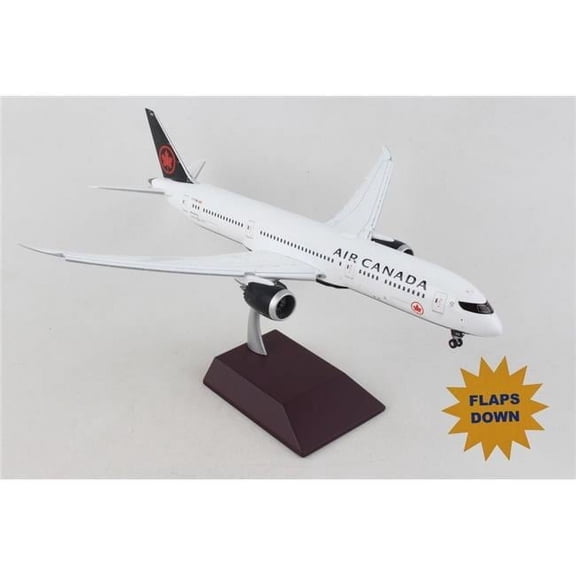 Air Canada 787-9 1-200 Scale Reg-C-FVND Flaps Down Airplane