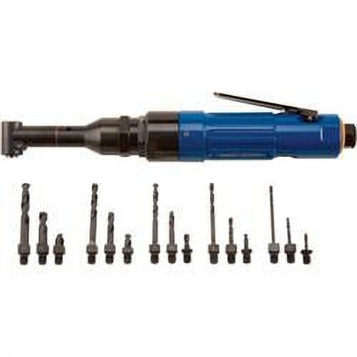 Air Capital 301118 Right-Angle Air Drill Kit - 2800 RPM, 3 CFM - Model No. 65006