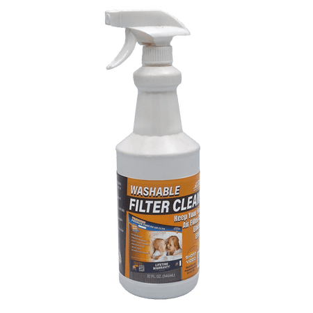 Air-Care Permanent Washable Air Filter Cleaner, 32 oz Spray