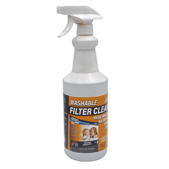 Air-Care Permanent Washable Air Filter Cleaner, 32 oz Spray