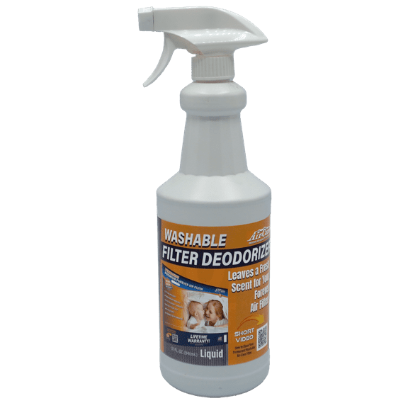 Air-Care Permanent Washable Air Filter Deodorizer, 32 oz Spray