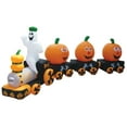 thumbnail image 1 of Air Characters Pumpkin Train Air Blown Halloween Yard Inflatable, 60", 1 of 1