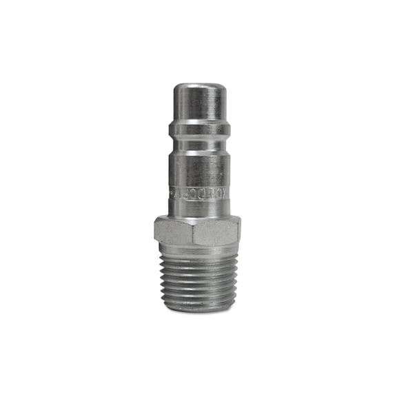 Air Chief Industrial Quick Connect Fitting, 3/8 in Body Size, 1/4 in (NPT) M, Steel