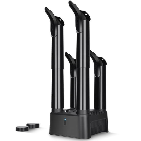 Air Choice Boot Dryer, Electric Shoe & Glove Warmer with Heat Blower Fan, 180-Minute Timer, Ideal for Work Boots, Ski Boots, Sneakers, Gloves, and Hats