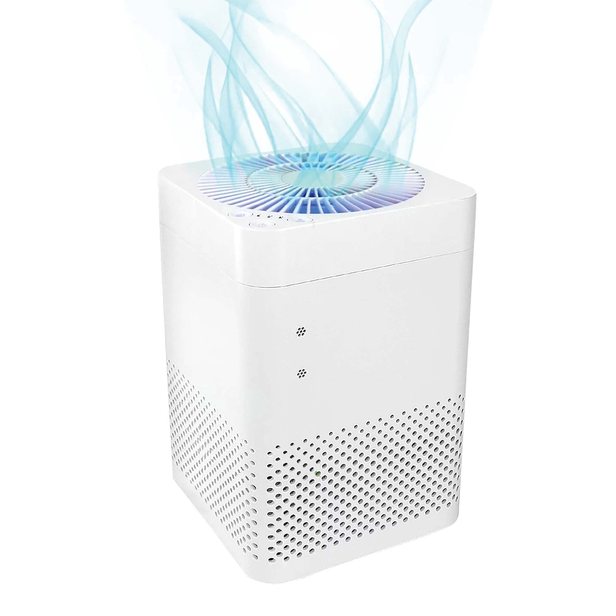 Airchoice Compact HEPA Air Purifier for Home, Quiet Air Cleaner for Bedroom & Living Room, 3 Fan Speeds, Removes Pet Dander, Dust & Smoke