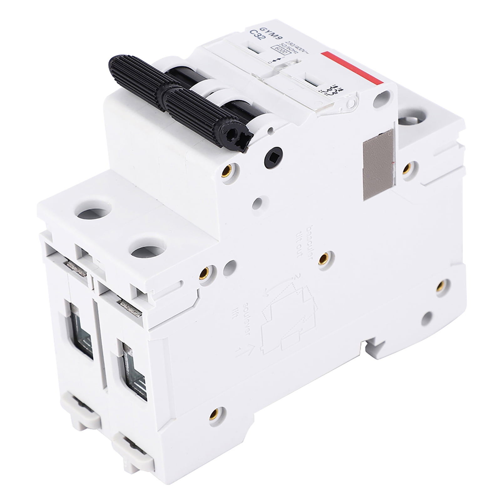 Air Circuit BreakerGYM9 2P MCB Miniature Small Sized Circuit Breaker