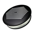 thumbnail image 1 of BILLET SPECIALTIES BLK15820 Air Cleaner 14in Round Ball Milled Black, 1 of 8