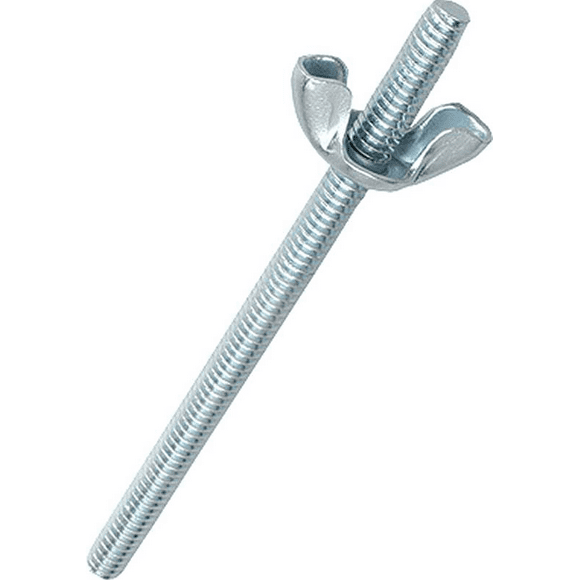 Air Cleaner Carburetor Stud and Wing Nut Set 1/4"-20 Thread 6" Long