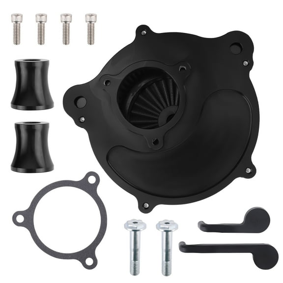 Air Cleaner Filter Set For Harley Touring Road King Street Glide Softail Dyna