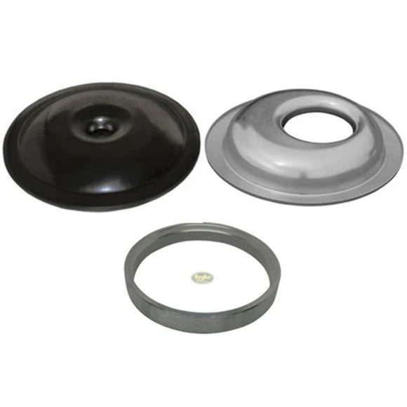 Air Cleaner Housing Black Top and Offset Bottom with Sure Seal