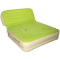 thumbnail image 1 of Air Cloud  Queen Size Incline Back Green Air Mattress, 1 of 1