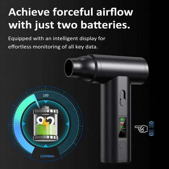 Air Compressed Air Duster Rechargeable Cordless Vacuum Cleaner Portable Electric Duster For Computer Keyboard Car Pet House