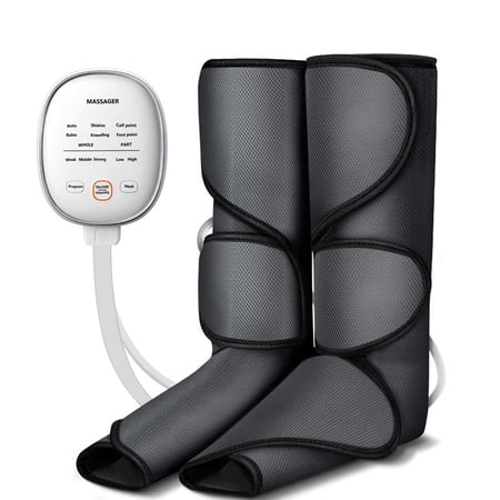Air Compression Leg Foot Massager Vibration Infrared Therapy Arm Waist Pneumatic Air Wraps 2Modes 2Temp Promote Blood Relax