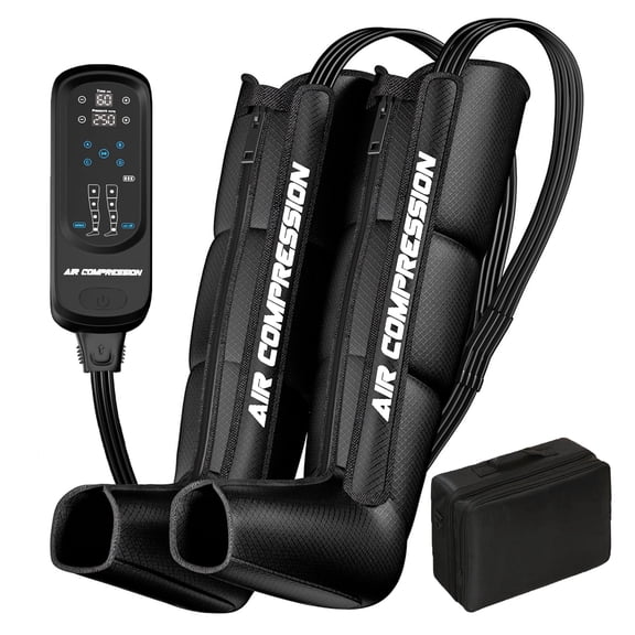 Air Compression Leg Massager Recovery System for Muscle Recovery and Improved Circulation