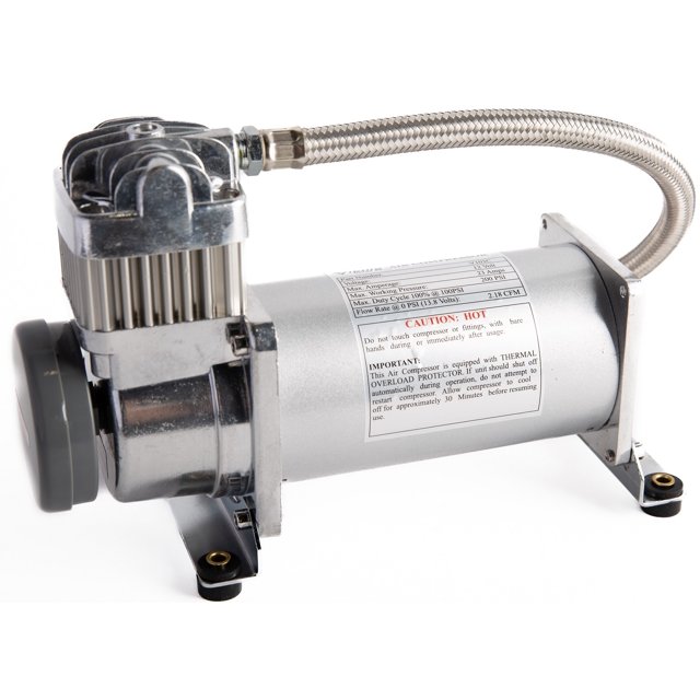 Air Compressor 200 PSI for Train Horns/Suspension Car/Truck Any Use