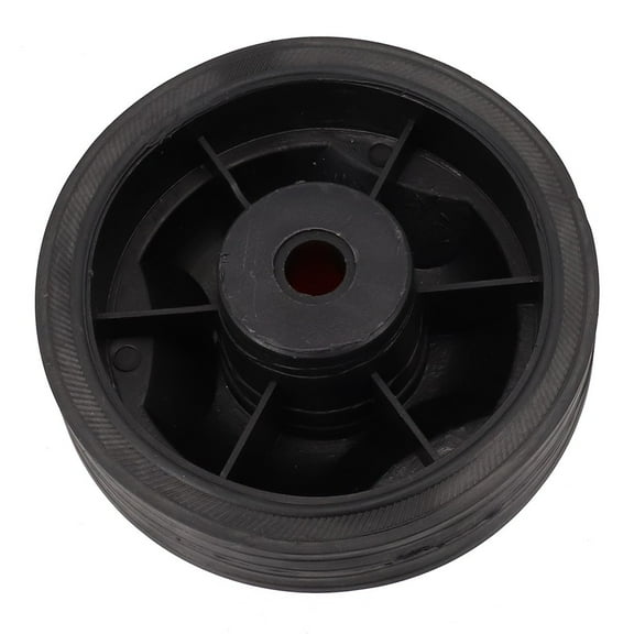 Air Compressor Accessories Caster Wheels 5Inch Shock Absorption Non-Slip Silent 12Mm With Red Lid