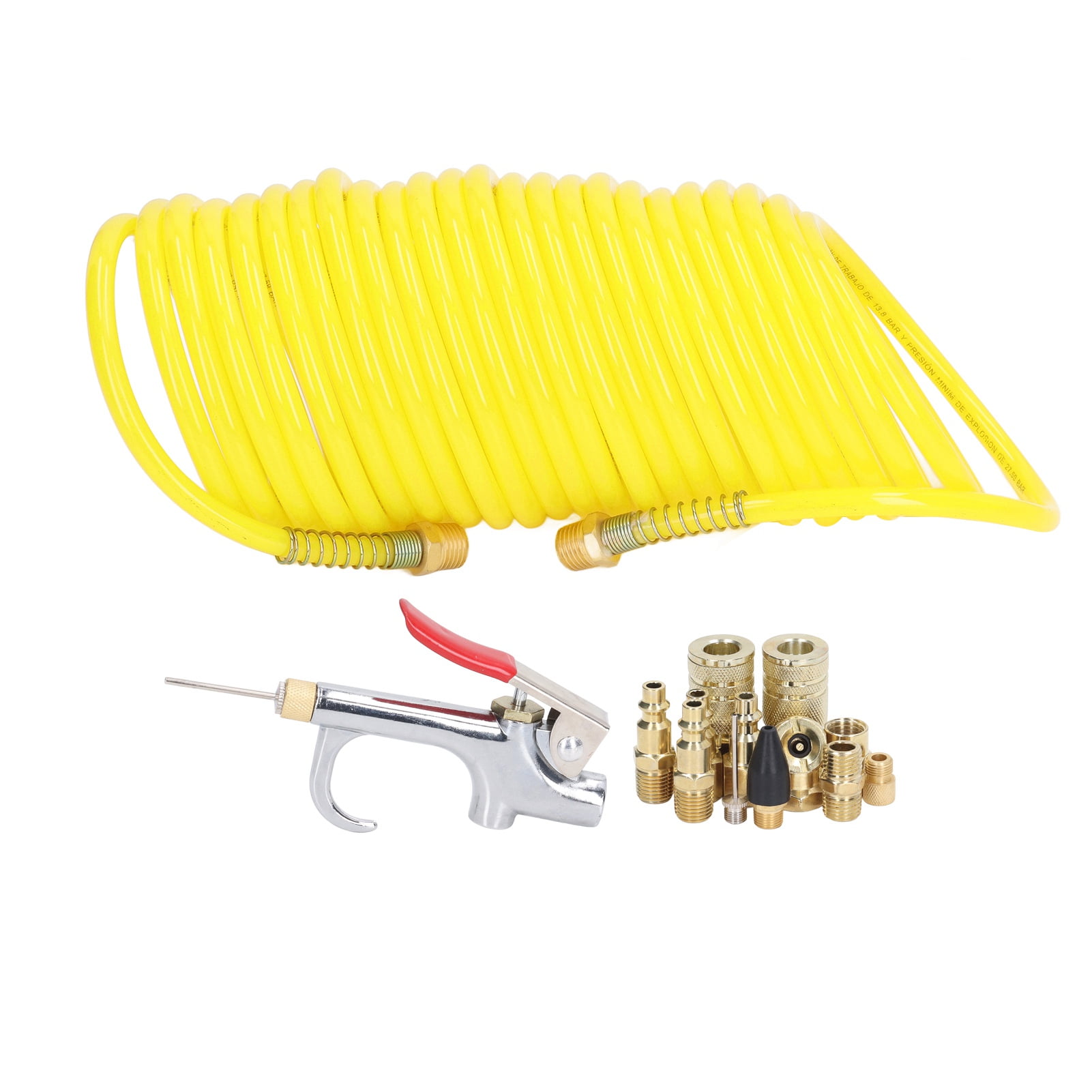 Air Compressor Accessories Kit, 1/4 Inch NPT Connector Nylon Air Hose