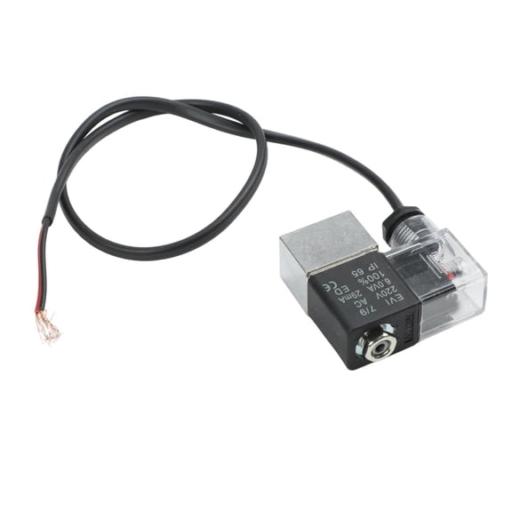 Air Compressor Air Pump Solenoid Valve with Unloading and Drain Valve Features 100% ED Rating for Stable Long-Term Operation