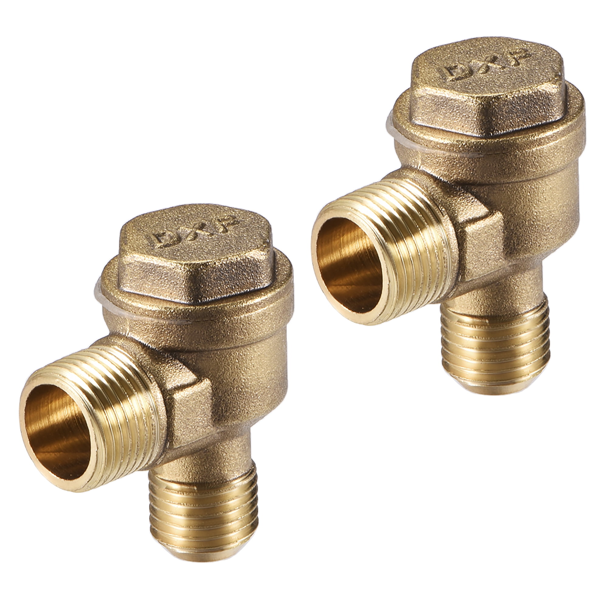 1 Pack 90 Degree Elbow, 3/8 Inch Male X 3/8 Inch Male Brass Right Angle Pipe Fitting Connector For Fluid Gas Fuel Oil Pipe 31x31mm - View #4