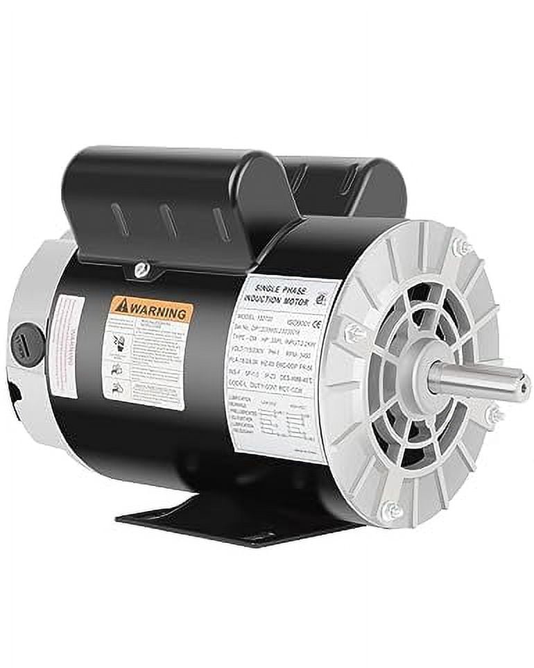 Air Compressor Electric Motor, 3SPL HP 3450 RPM, 115/230V Single Phase ...
