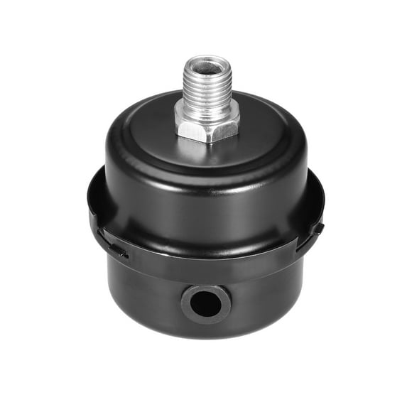 Air Compressor Filter , 1/2" MPT Dia, 2-11/16" Height, 2-3/8" Dia