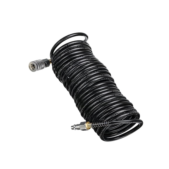 Air Compressor Hose 7.5m Tubing 1/4in Quick Coupler Pneumatic Tubing Quick Coupling Pipe Pneumatic Tool Part