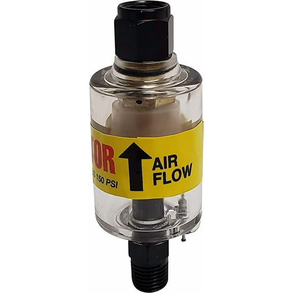 Air Compressor Hose Line Water and Oil Separator (150 PSI)