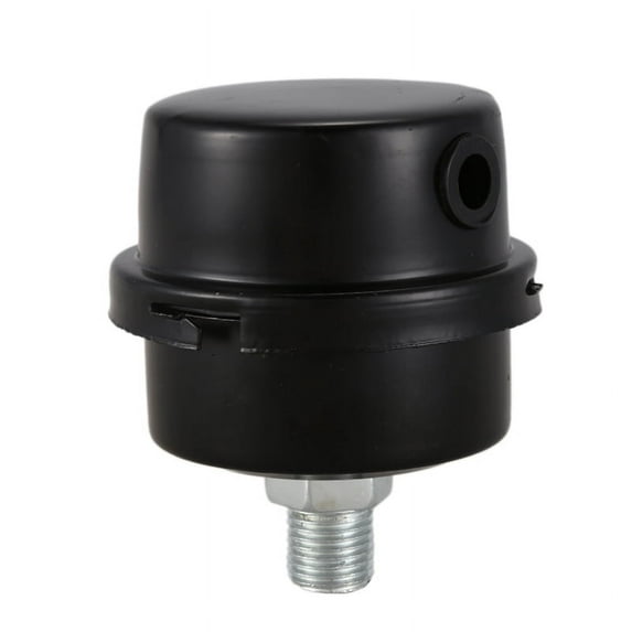 Air Compressor Intake Filter Muffler 1/4BSP 13mm Thread Black,1 x Compressor Muffler,Black