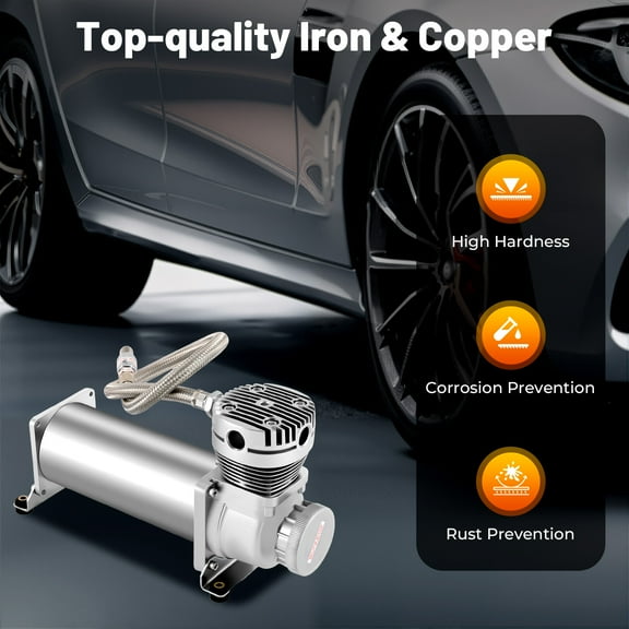 Air Compressor Kit, Air Ride Suspension Compressor, Heavy Duty Air Compressor