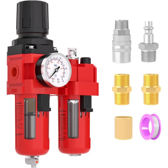 Air Compressor Moisture Filter, AC401006M Air Line Filter, 3/4" NPT