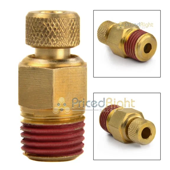 Air Compressor Moisture Tank Drain 1/4" Male Npt Water Petcock Brass