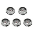 thumbnail image 1 of Air Compressor Oil Level Gauge Sight Glass 1/2" Male Thread Aluminum 5Pcs, 1 of 8