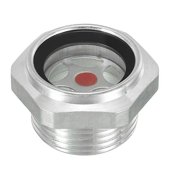 Air Compressor Oil Sight Glass 3/4" NPT Aluminum Oil Level Gauge