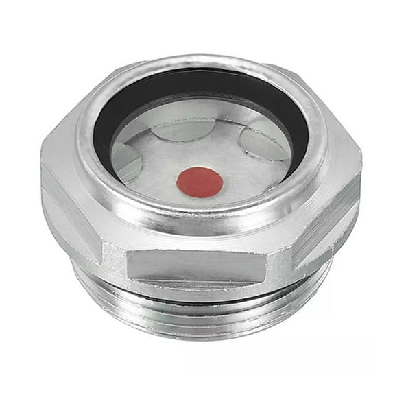 Air Compressor Oil Sight Glass M30*.5 Aluminum Oil Level Gauge