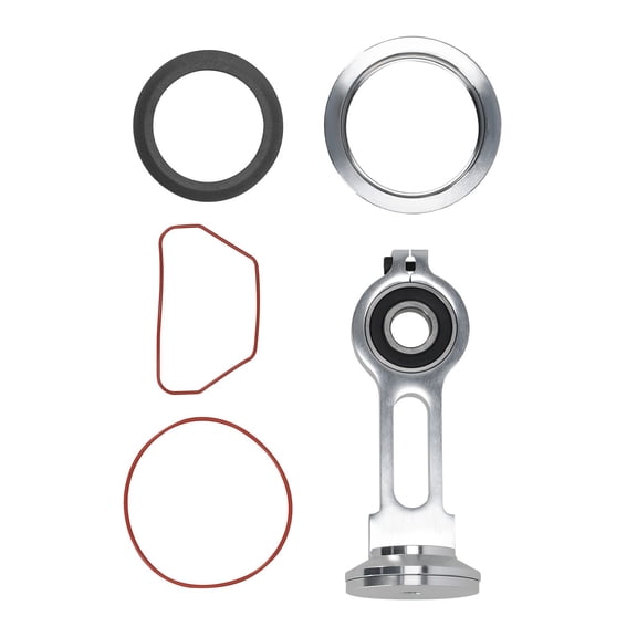 Air Compressor Piston Kit with Connecting Rod, Aluminum Replacement for Craftsman, Dewalt, Porter Cable, fits AC-0102, KK-4835, KK-5081, A02743, Engine Cylinder Components