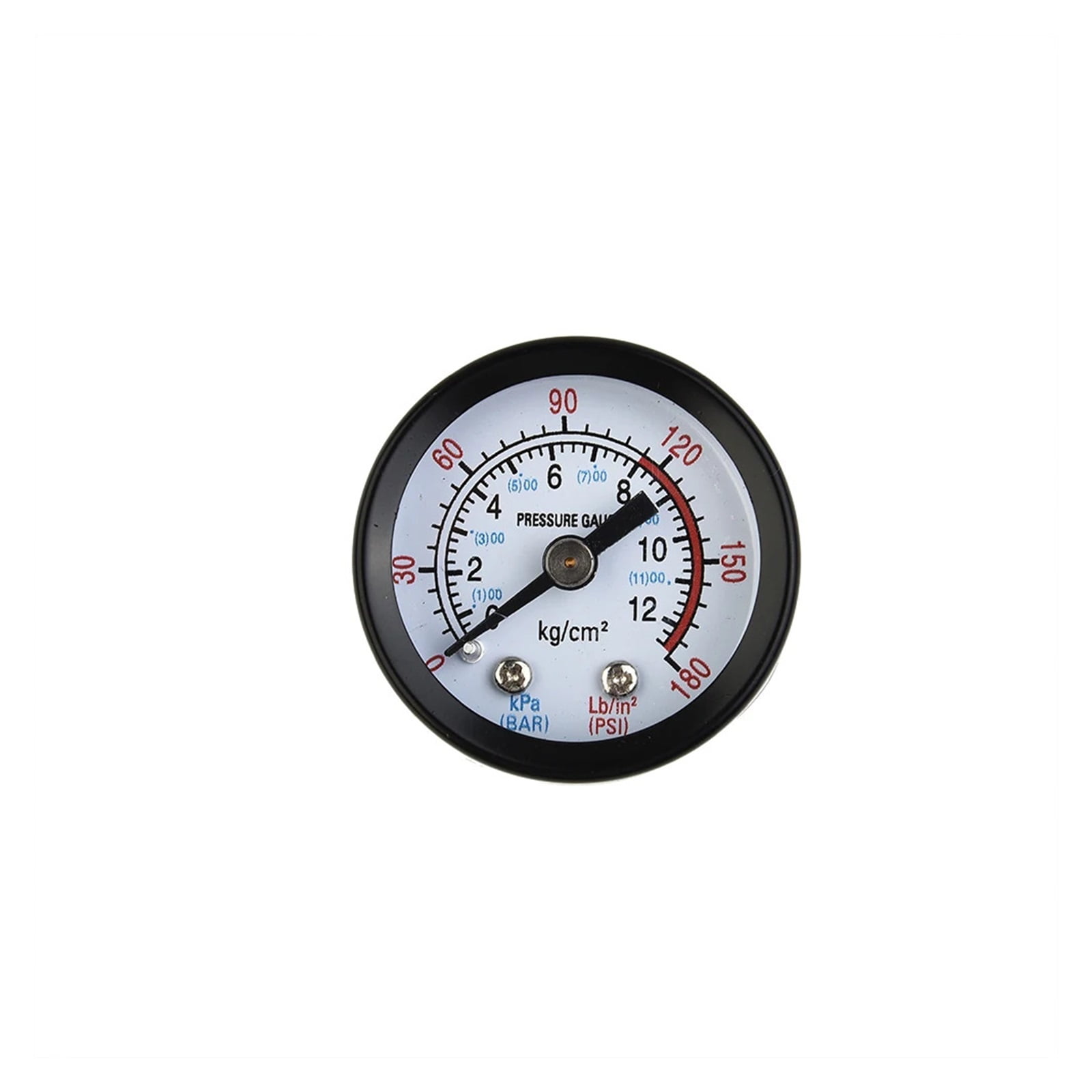 Air Compressor Pneumatic Hydraulic Pressure Gauge 0-12Bar / 0-180PSI ...