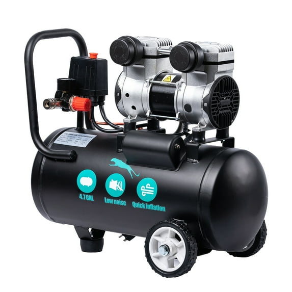 Air Compressor Portable Small Air Compressor Max 116 PSI 70 dB Quiet Air Compressor for Shop Auto Repair Garage Tire Inflation Car