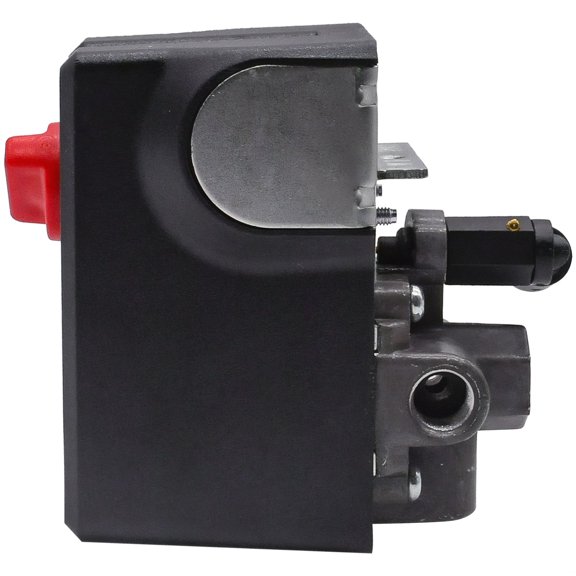 Air Compressor Pressure Control Switch 120-155 PSI, Automatic Regulator, 26A 120/240V, Fast Connect Valve, Steady Operation, Long-lasting Part