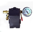 Air Compressor Pressure Control Switch 4 Ports 95125 PSI w/ 0200 PSI