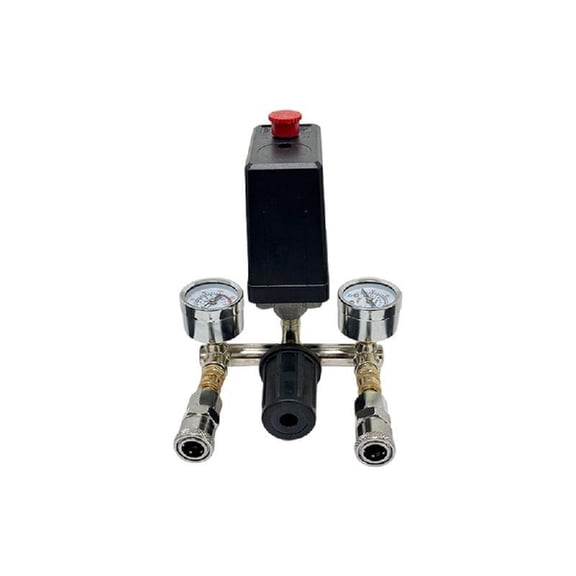 Air Compressor Pressure Control Unit 90-120PSI Ranges Rapid Pressure Relief Pistons Systems 220-380V