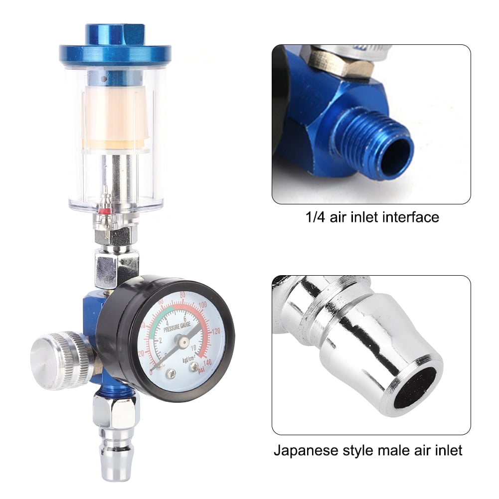 Air Compressor Pressure Regulator Gauge Control Valve Qiilu Air