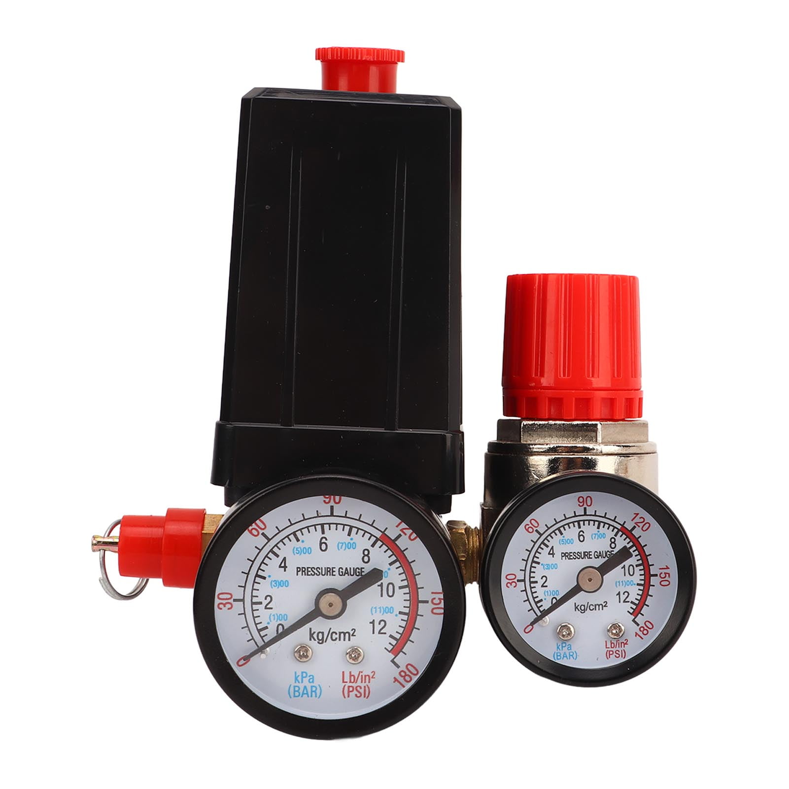 Air Compressor Pressure Switch 0180PSI Union Ball Valve Kit