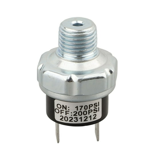 Air Compressor Pressure Switch 120-150Psi 170-200Psi For Air Horn Air Suspension Applications Air Rider Pressure Switch