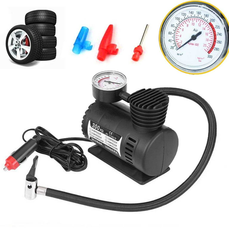 Digital Car Inflatable Pump 12V 220V Auto Air Compressor Vehicle Car Tire  Inflator Pump for Cars Motorcycle Bicycles - Display Wholesale