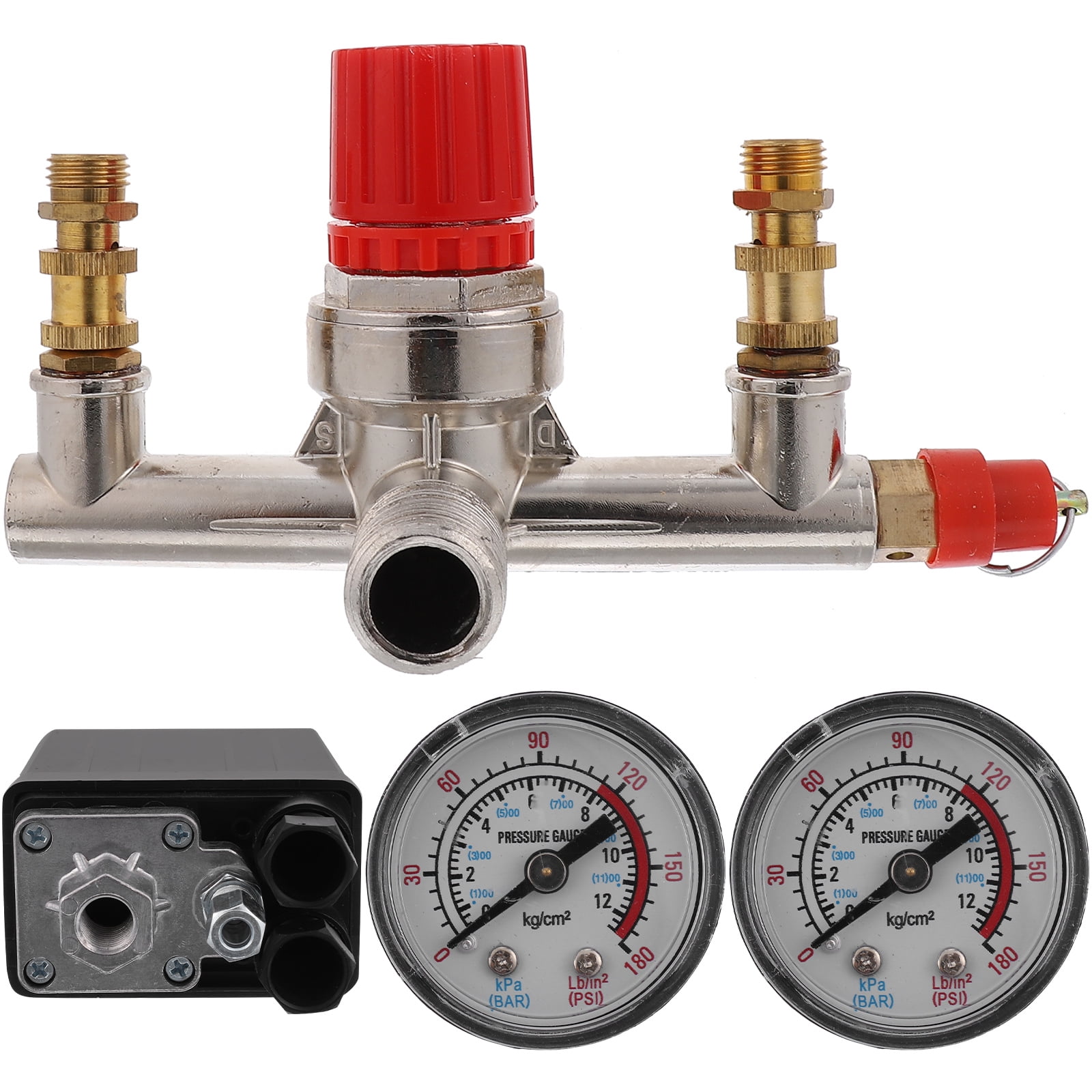 Air Compressor Pump Gauge Pressure Switch for Control Voltage Regulator