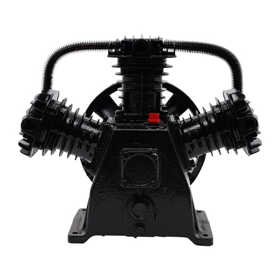 Air Compressor Pump Head General Integrated High Power Air Compressor Pump 4-5 HP 3 Cylinder For Chemical Light Industry Textile Food Processing Equipment