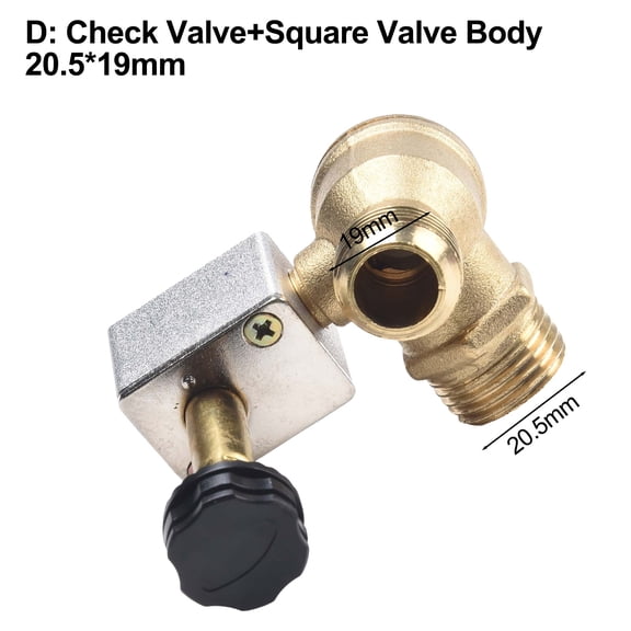 Air Compressor Pump Power Off Exhaust Solenoid Valve Unloading Bleed Check Valve D Fangkenuo