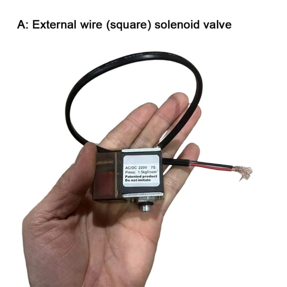 Air Compressor Pump power off exhaust Solenoid Valve unloading bleed check valve