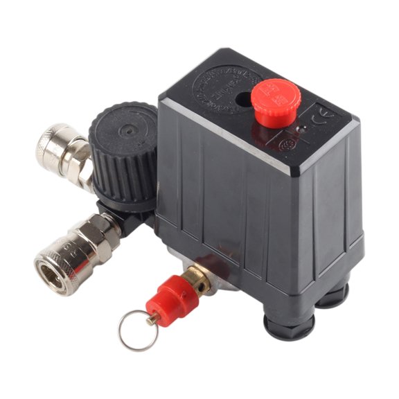Air Compressor Pumps Pressure Switches Control 90-120PSI 220V/380V Manifold Relief Regulator Control with Gauge