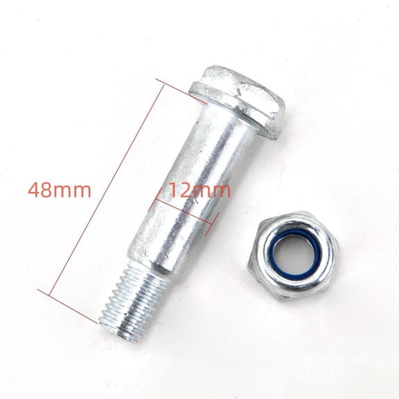 Air Compressor Wheel Screw Nut Air Compressor Caster Wheel Apare Parts for 12Mm Inner Hole Air Compressor Caster Wheel Accessory B Fangkenuo